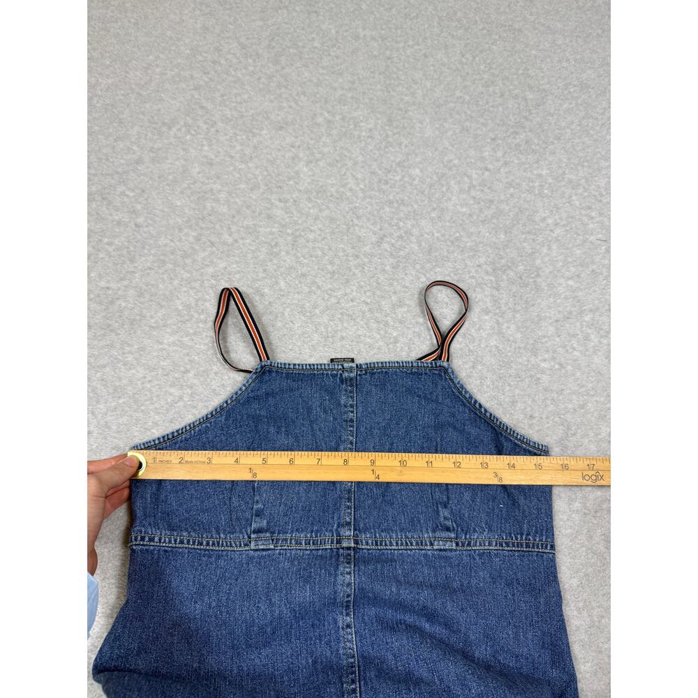 y2k American Eagle Womens Size 4 Denim Sleeveless Mini Dress - Picture 4 of 9
